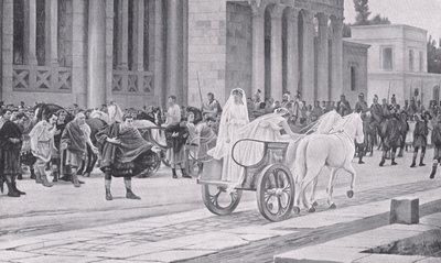 The Passing of the Vestals by Henri Paul Motte